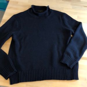 J Crew Relaxed Roll Neck Sweater